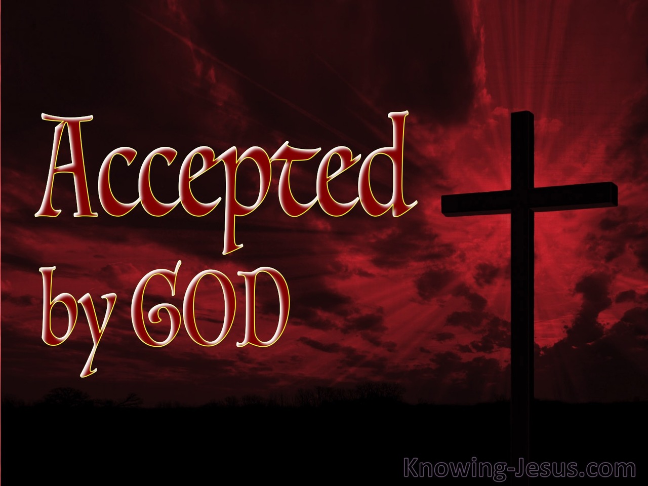 Luke 18:14 Accepted by God (devotional)03:28 (maroon)